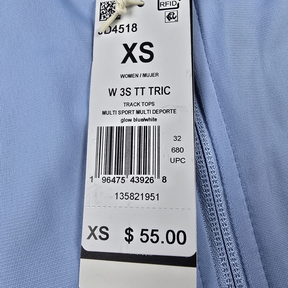 Adidas, NWT, XS, Women's Track Top Jacket - Picture 9 of 9